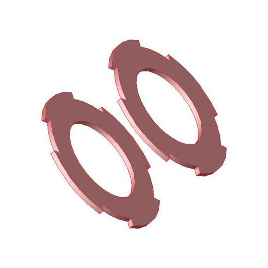 Pièce pour voiture thermique tous chemin 1/10 GUIDES DE GLISSEMENT COURONNE