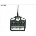 Pièce pour hélicoptère électrique HB EMETTEUR 6V 2,4 GHz seul