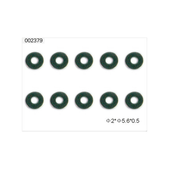 Pièce pour hélicoptère électrique HB RONDELLES 2 X 5.6 X 0.5