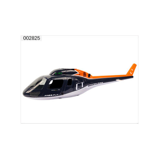 Pièce pour hélicoptère électrique HBCT FUSELAGE MAQUETTE
