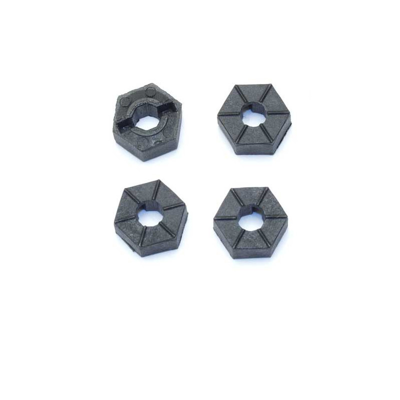 Pièce pour voiture electrique tous chemin 1/10 Hexagones de Roues