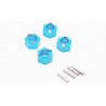 Pièce pour Buggy electrique 1/18 Hexagones roues Alu Mini MHD