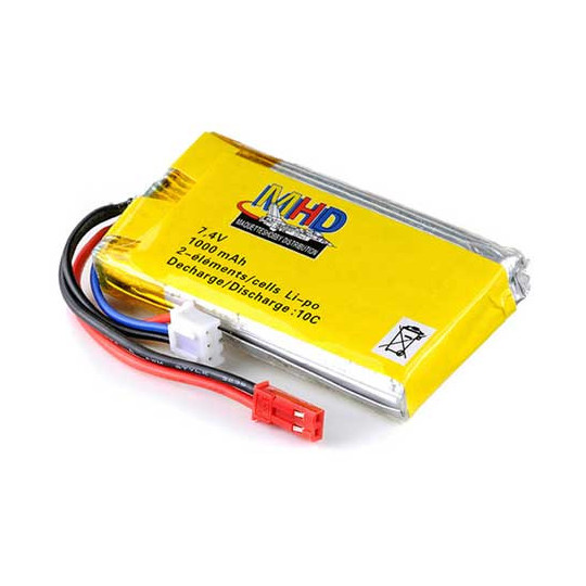 Pièce pour hélicoptère électrique HUGHES 500 BATTERIE LITHIUM