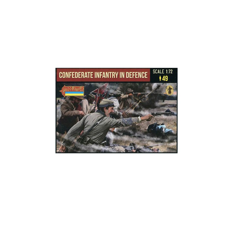 Figurine Confederates Firing American Civil War