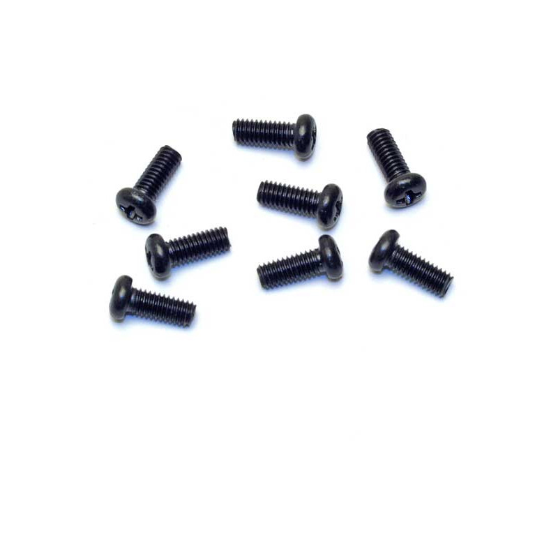 Pièce pour voiture thermique tous chemin 1/8 Jeu Vis Tête Ronde M3x22
