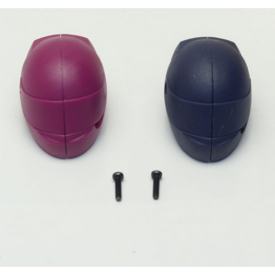 Pièce pour voiture electrique tous chemin 1/10 Kansas Casques Pilotes