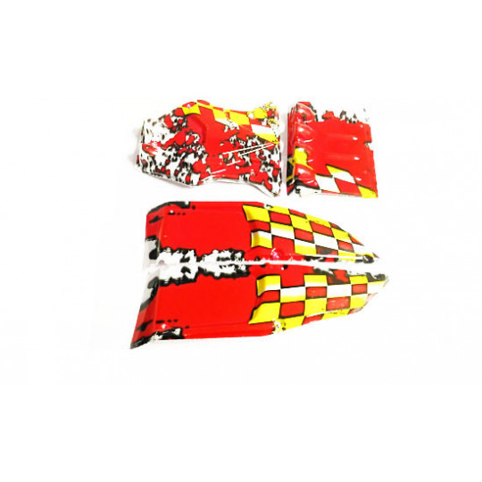 Pièce pour voiture electrique tous chemin 1/10 KANSAS V2 Carrosserie P&D