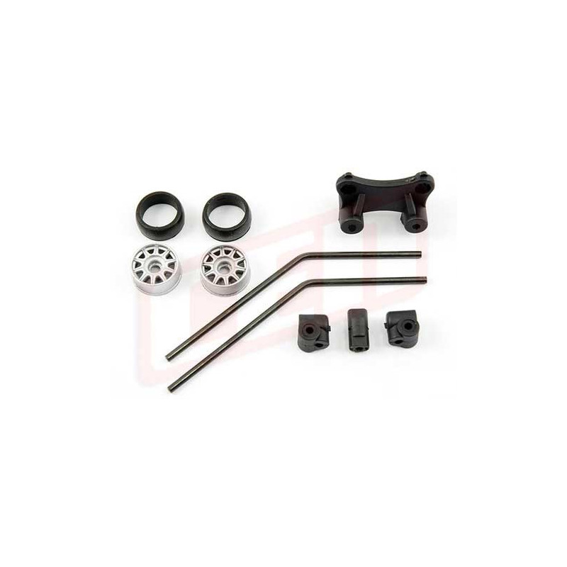 Pièce pour voiture thermique tous chemin 1/16 KIT WHEELIE COMPLET MG16