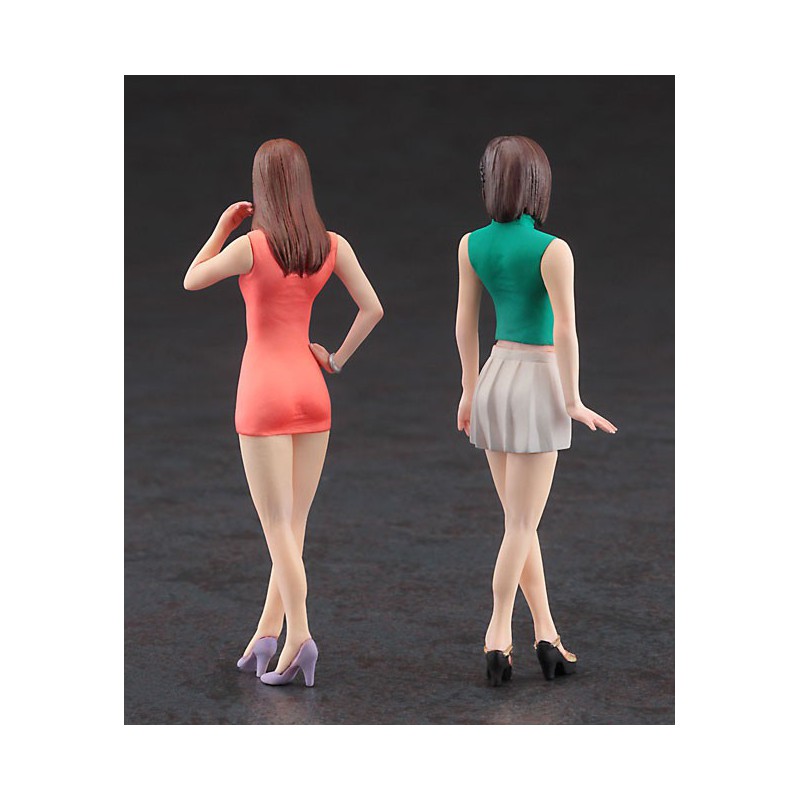 Maquette de voiture en plastique FASHION MODEL GIRLS FIGURE 1/24