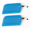 Pièce pour hélicoptère électrique PALETTES BARRE DE BELL BLEUES