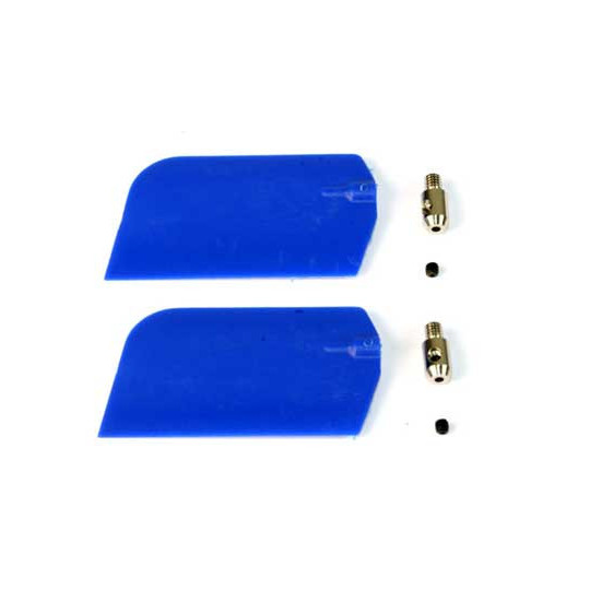 Pièce pour hélicoptère électrique PALETTES BARRE DE BELL BLEUES