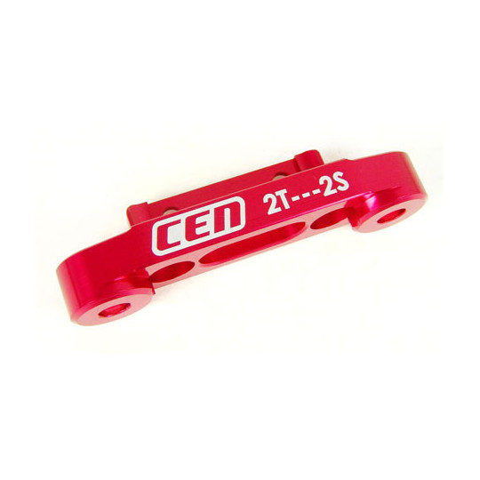 Pièce pour voiture thermique tous chemin 1/8 PLAQUE ARRIERE DE SUSPENSION