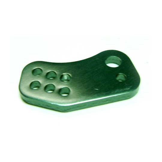 Pièce pour voiture thermique tous chemin 1/8 PLAQUE SUPPORT CARROSSERIE AVT