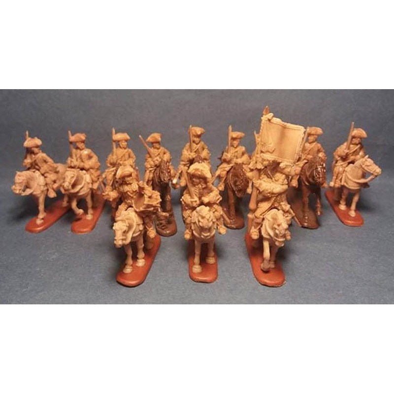 Figurine French Late War Dragoons in Reserve 1/72