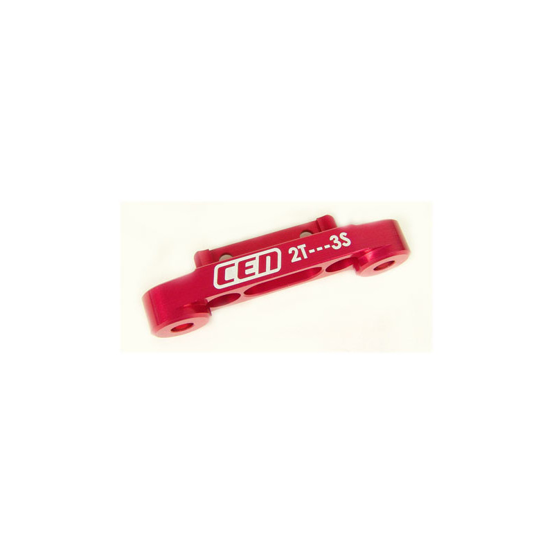 Pièce pour voiture thermique tous chemin 1/8 PLATINE DE SUSPENSION ARRIERE