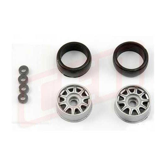 Pièce pour voiture thermique tous chemin 1/16 POULIES DU KIT WHEELIE