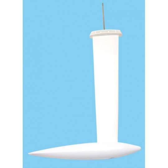 Pièce pour voilier radiocommandé Quille blanche FOCUS
