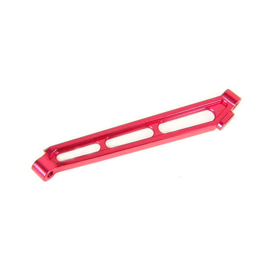 Pièce pour voiture thermique tous chemin 1/8 RENFORT AVANT DE CHASSIS ALU