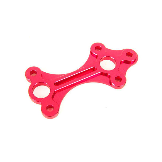 Pièce pour voiture thermique tous chemin 1/8 RENFORT SUP DIFF  CENTRAL ALU