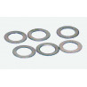 Pièce pour voiture electrique tous chemin 1/10 Rondelles 8x5x0,2mm (6 pcs)