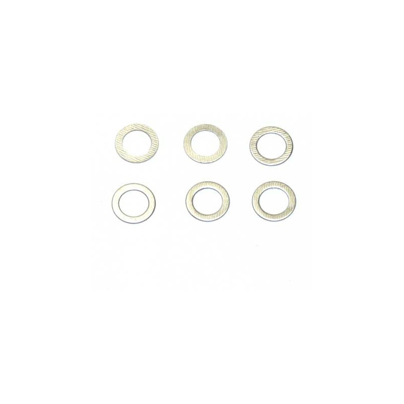 Pièce pour voiture thermique tous chemin 1/8 Rondelles Calage 3x6x0,3