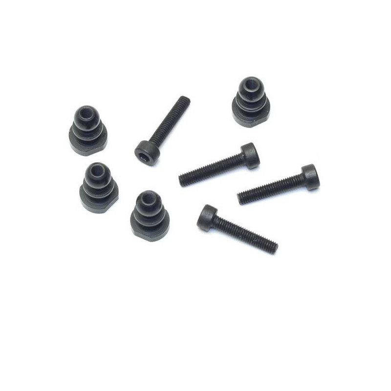 Pièce pour voiture electrique tous chemin 1/10 Rotules Supérieures Amortisse.