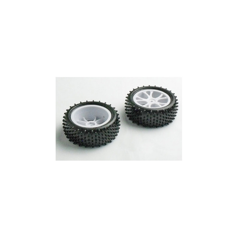 Pièce pour voiture electrique tous chemin 1/10 Roues avant Picots Buggy 2pcs