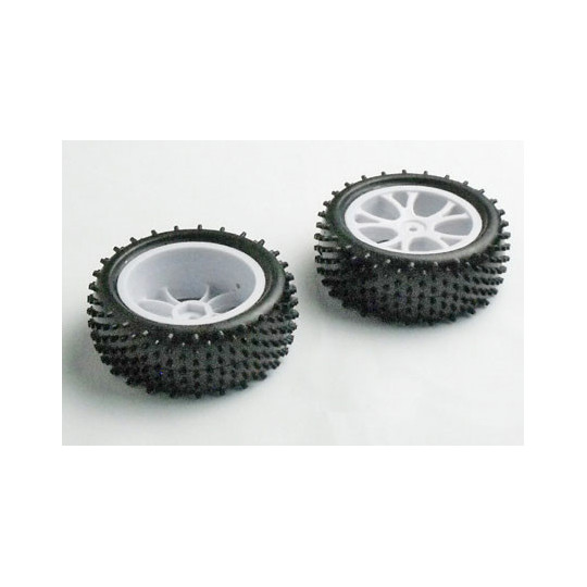Pièce pour voiture electrique tous chemin 1/10 Roues avant Picots Buggy 2pcs