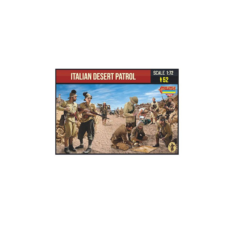 Figurine Italian Desert Patrol 1/72