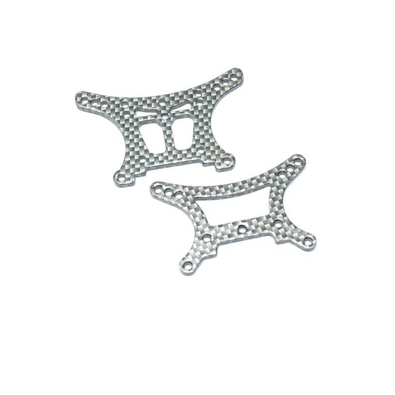 Pièce pour voiture electrique tous chemin 1/10 Supports Amortisseurs avt arr