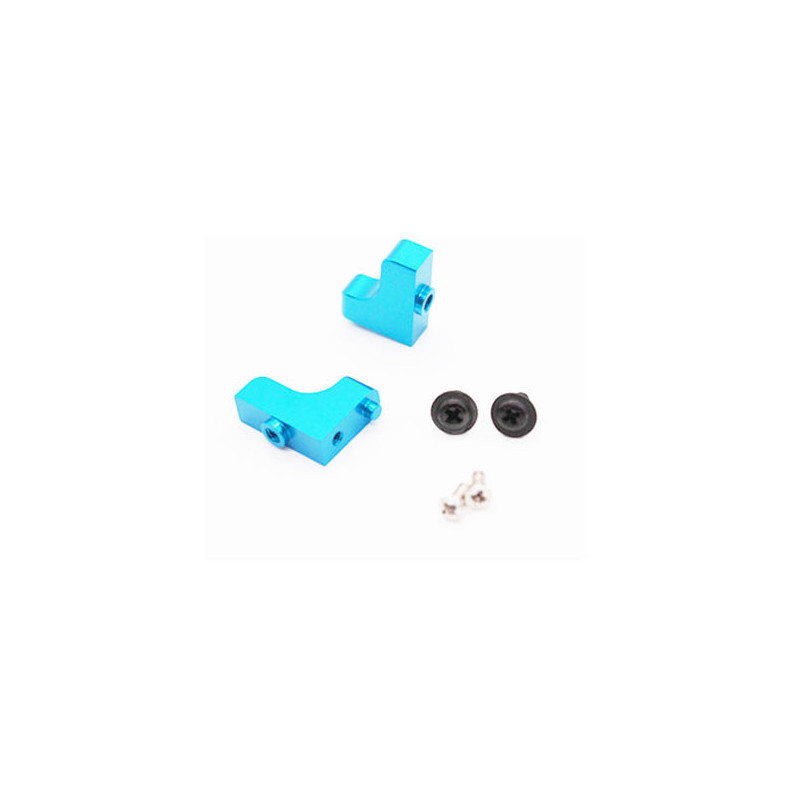 Pièce pour Buggy electrique 1/18 Supports servo Alu Mini MHD