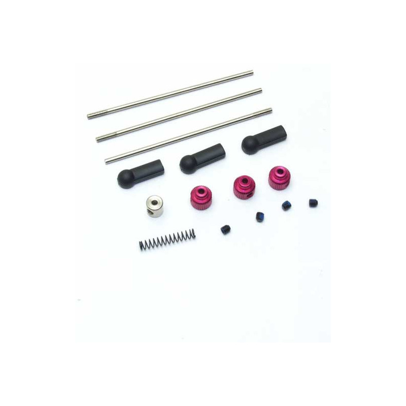 Pièce pour voiture thermique tous chemin 1/8 Tringlerie Gaz