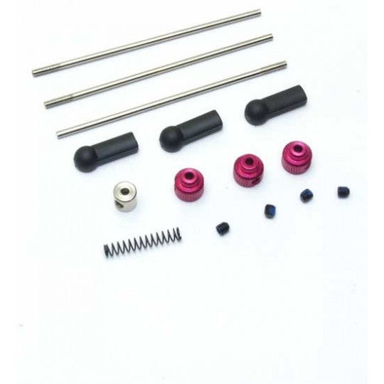 Pièce pour voiture thermique tous chemin 1/8 Tringlerie Gaz