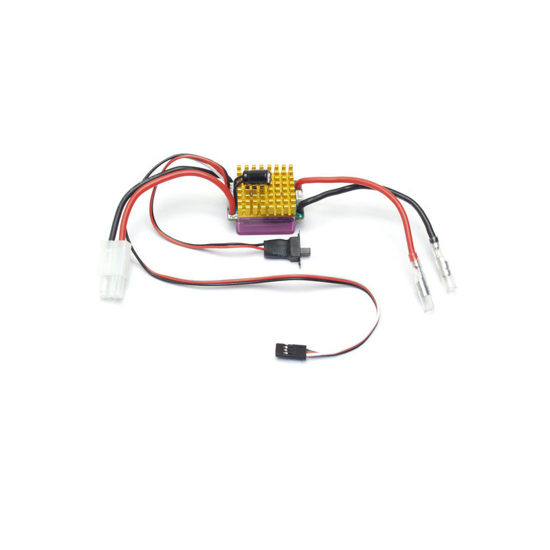 Pièce pour voiture electrique tous chemin 1/10 Variateur 45A charbons