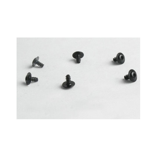 Pièce pour voiture electrique tous chemin 1/10 Vis 3*6  6pcs