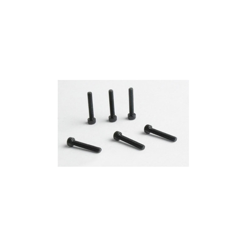 Pièce pour voiture electrique tous chemin 1/10 Vis BTR M3*20  6 pcs