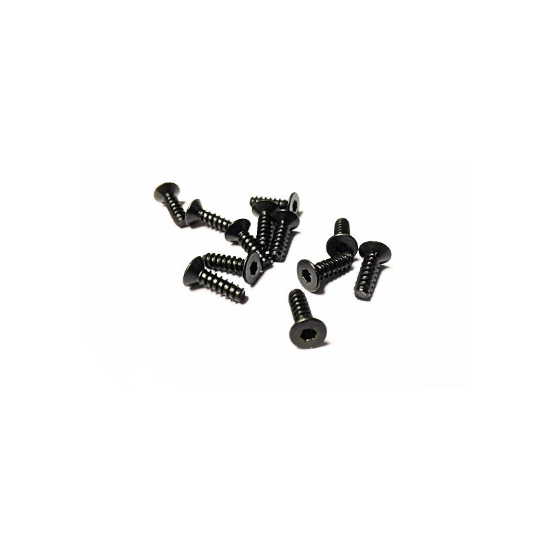 Pièce pour voiture electrique tous chemin 1/10 Vis FHC M3x10mm