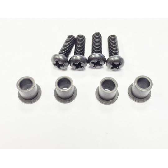 Pièce pour voiture thermique tous chemin 1/8 Vis Fusée + Entretoises Gunner