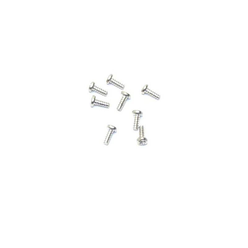 Pièce pour voiture electrique tous chemin 1/10 Vis Parker 2x5 8pcs