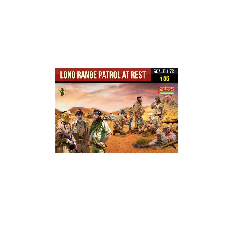 Figurine Long range patrol at rest 1/72