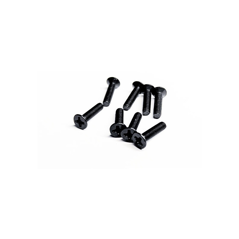 Pièce pour voiture electrique tous chemin 1/10 Vis tête fraisée M3x13