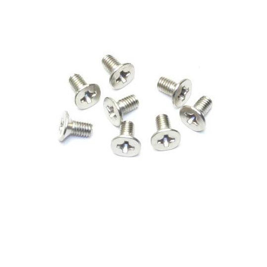 Pièce pour voiture electrique tous chemin 1/10 Vis Tête Hexagonale M3x6 8 pcs