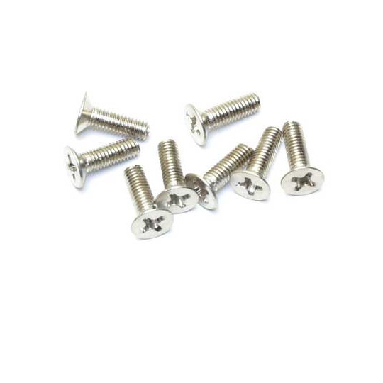 Pièce pour voiture electrique tous chemin 1/10 Vis Tête Hexagonale M3x8 8 pcs