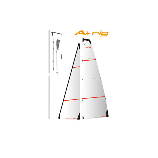 Pièce pour voilier radiocommandé Voiles A+ en Mylar DF65 V6