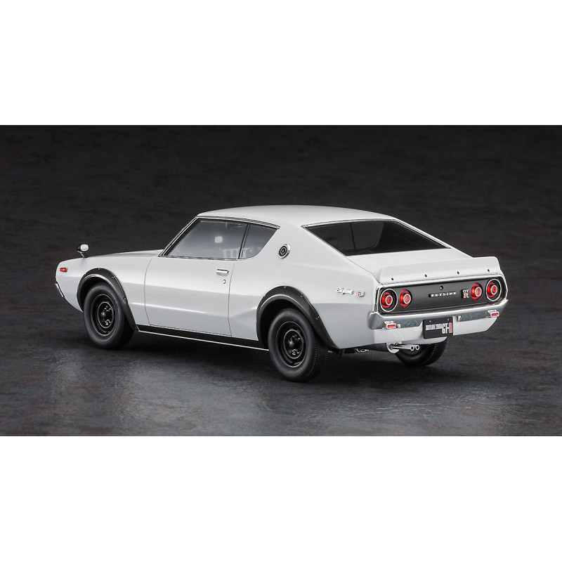 Maquette de voiture en plastique Nissan Skyline 2000GT-R (KPGC110) 1:24 HC49