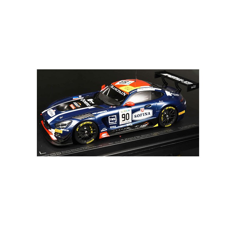 Voiture miniature Die Cast au1/18 MERCEDES AMG GT3 AKKA ASP 24h SPA 1/18