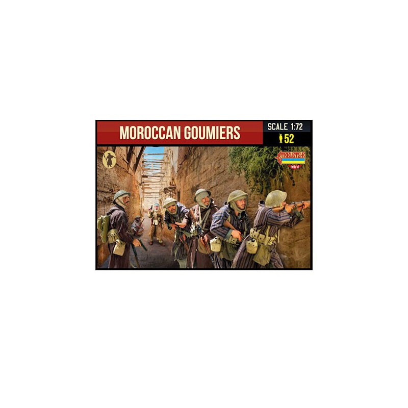 Figurine Moroccan Goumiers 1/72