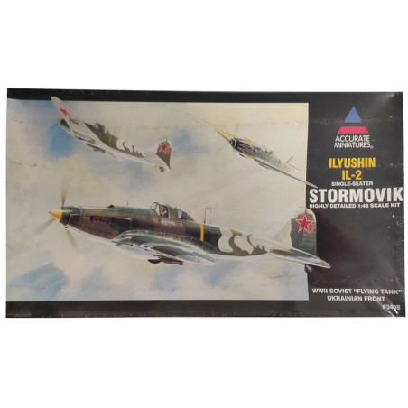 Maquette d'avion en plastique Ilyushin IL-2 Stormovik 1/48