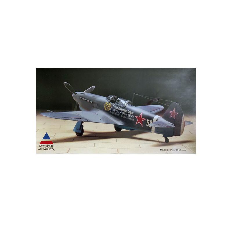 Maquette d'avion en plastique Yakolev Yak-1b 1/48