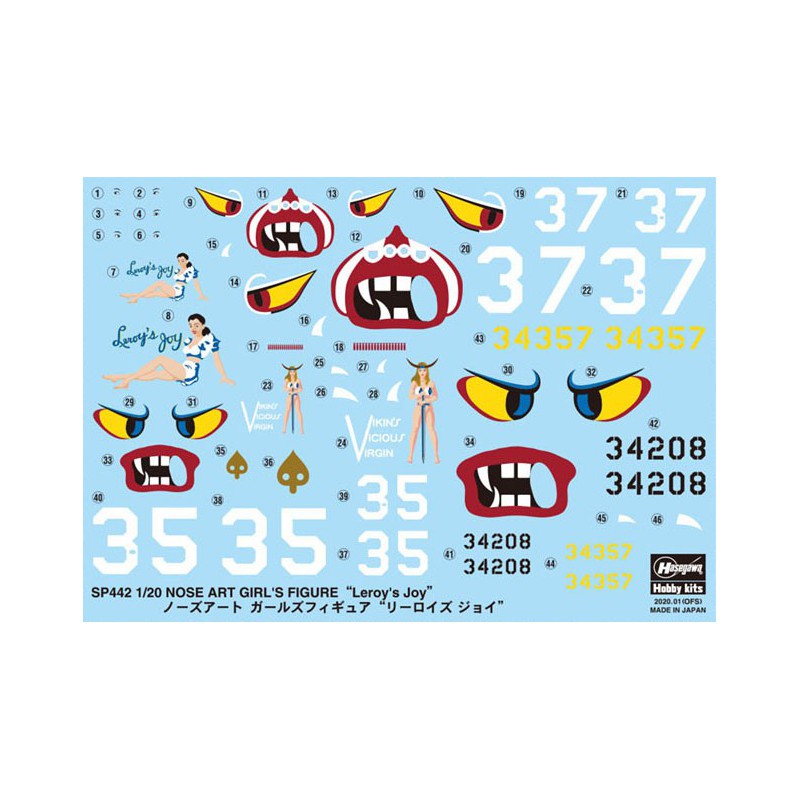 Nose Art Figure Leroy's Joy 1/20